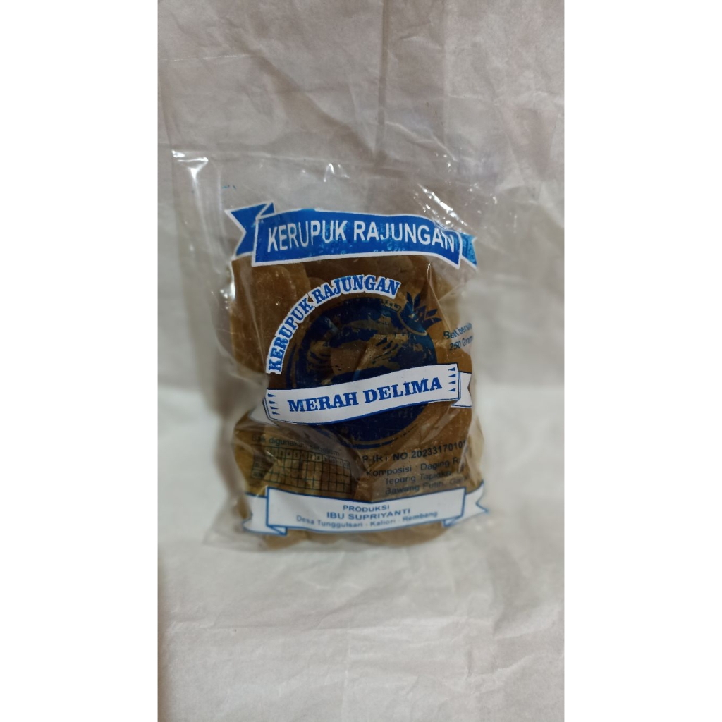 

krupuk rajungan/cumi