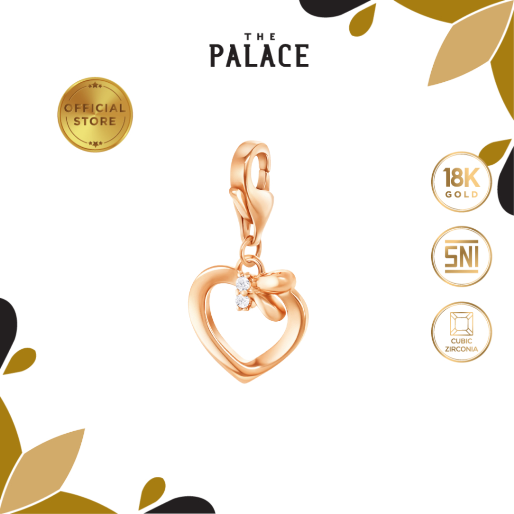 Hala Gold Charm Love Pendant / liontin