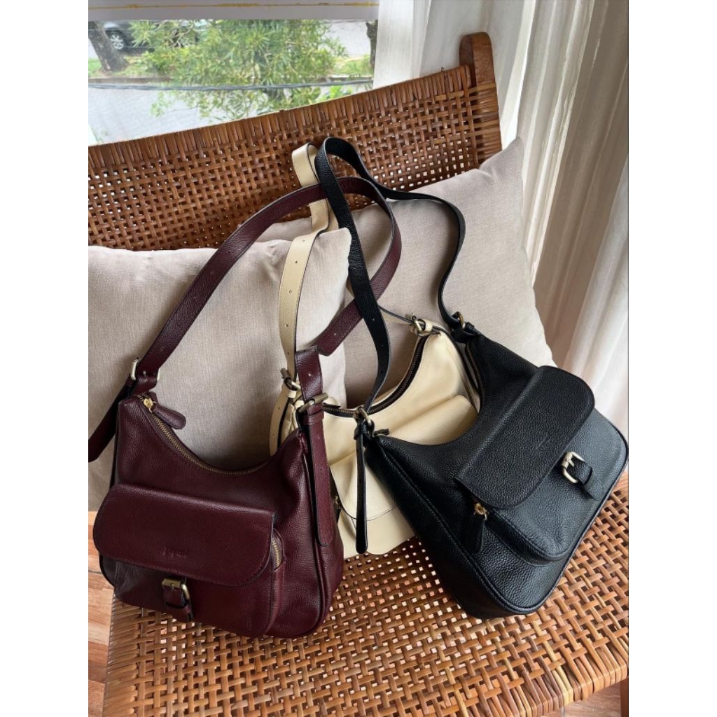 Pepari Leather Hobo Bag Kulit Sapi Asli PA - 168