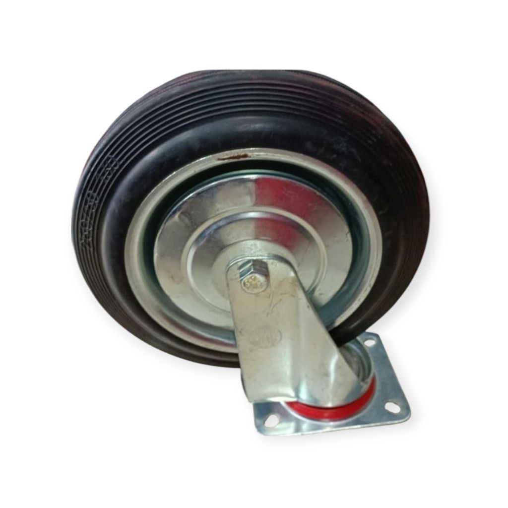 Roda Troli Karet RRT 10 Inch Hidup