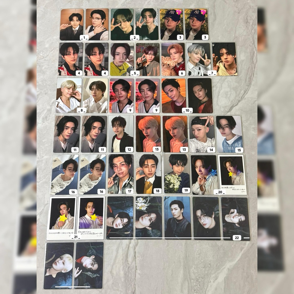 [BACA DESKRIPSI] PHOTOCARD / PC ENHYPEN OFFICIAL 100k Up | JUNGWON HEESEUNG JAY JAKE SUNGHOON SUNOO 