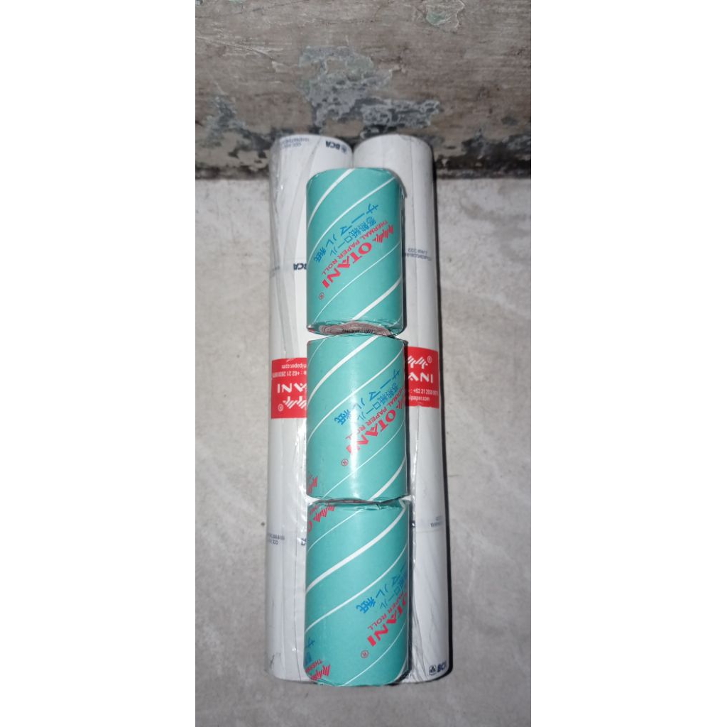 

kertas thermal / kertas thermal 58mm / kertas kasir merek OTANI
