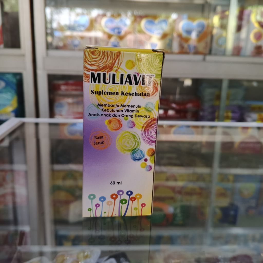 Muliavit Sirup 60ml | Vitamin Anak dan Dewasa