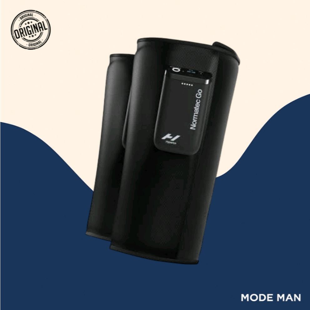 Hyperice Normatec Go Air Compression Massage – Alat Pijat Betis Portabel, Kompresi Udara untuk Sirku