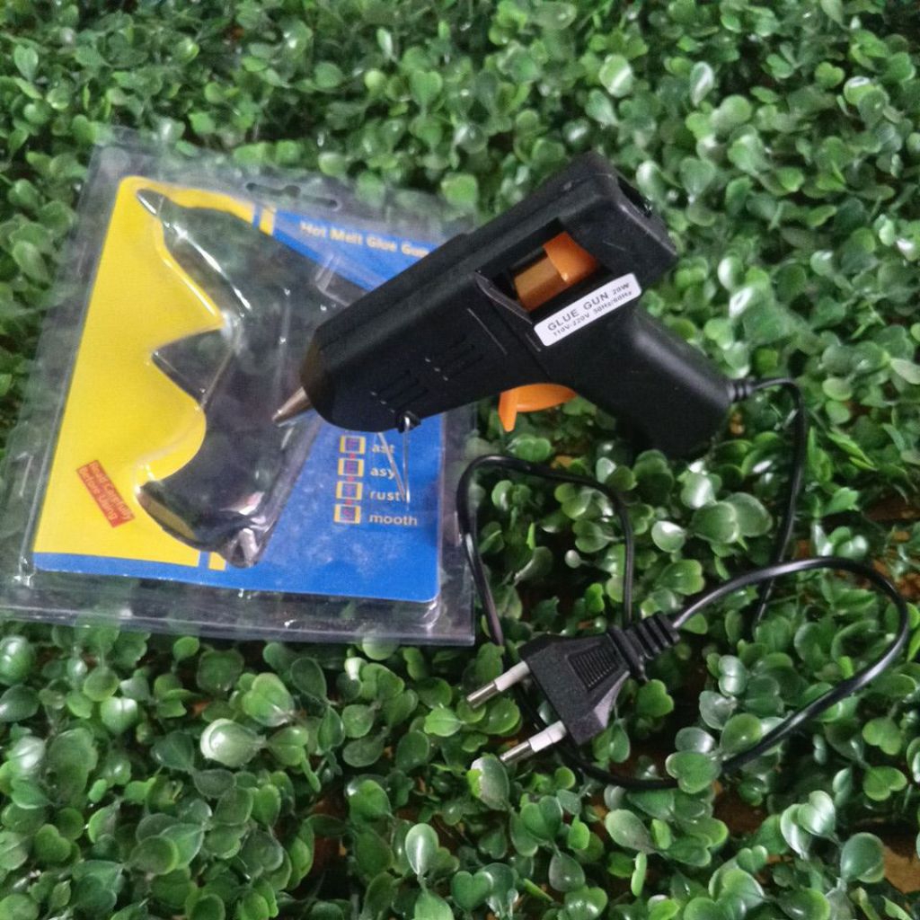Lem Tembak Alat Lem Tembak paket hemat Hot Melt Glue Gun
