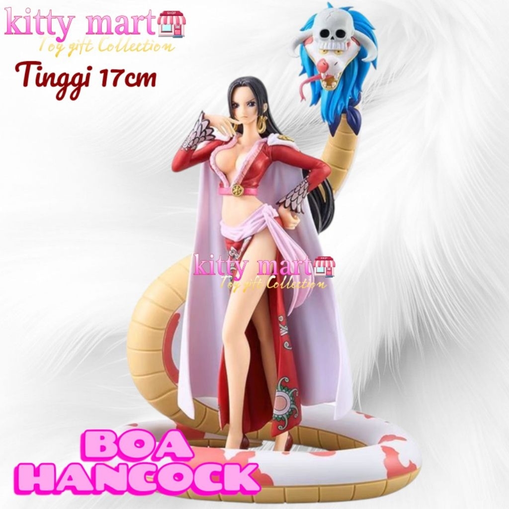 Action Figure Boa Hancock Salome Snake One Piece Dxf Statue
