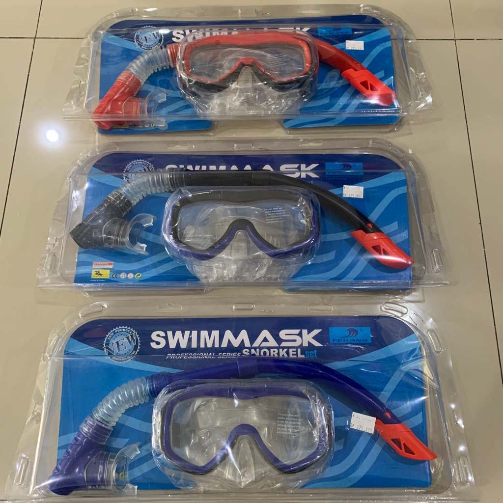 Alat Selam Mask Snorkle Snorkeling Snorkling