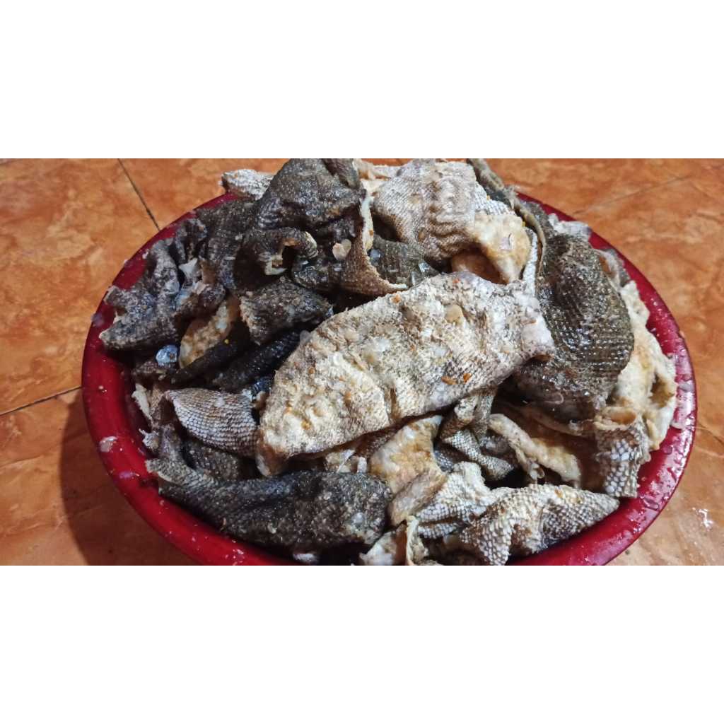 

Krupuk Kulit Ikan Kakap Lokal Mentah | Aluman Rambak Kulit Ikan Kiloan | Snack Enak Bergizi Murah