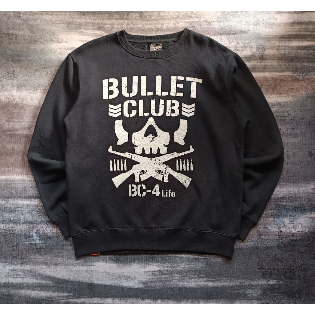 crewneck vintage NJPW 1972 BULLET Club