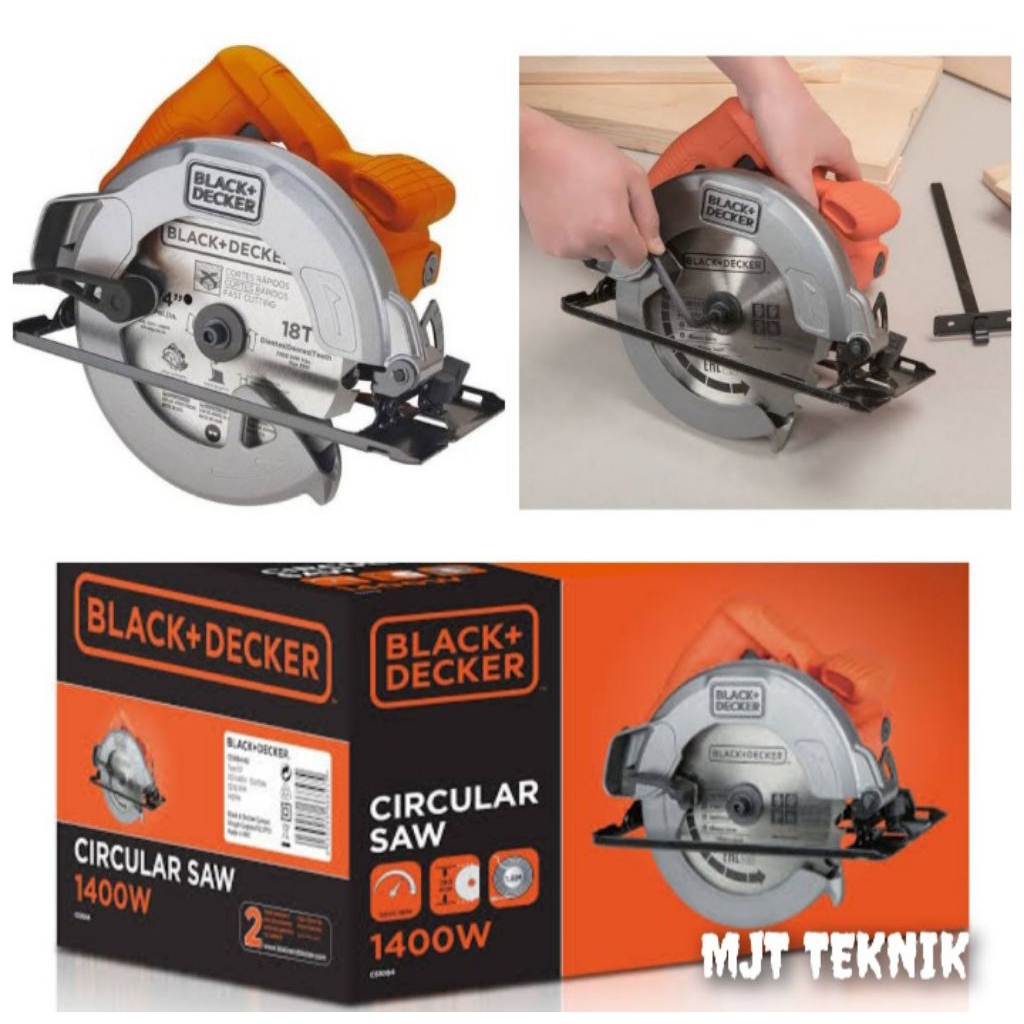 Mesin Circular Saw CS1004 BranBLACK DECKER CS 1004 Mesin Pemotong Kayu