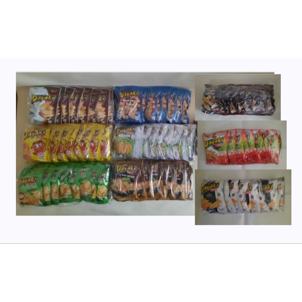 Dayaki snack per pack 10 bungkus