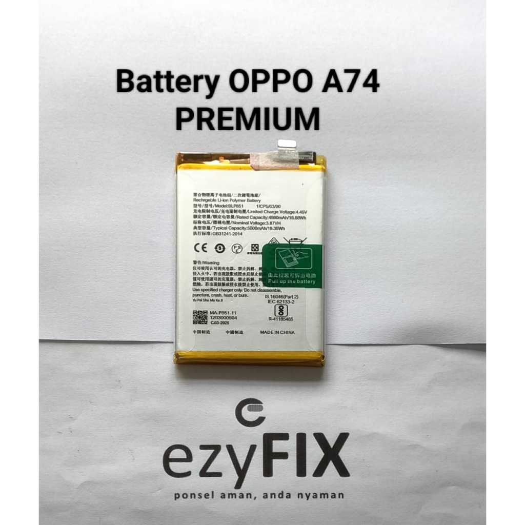 Battery opo A74, A95, F19 (BLP851) Premium