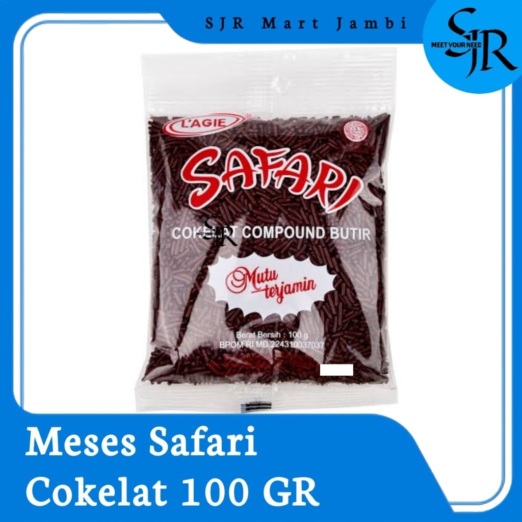 

[Baking] Meses LAgie Safari Cokelat 100gr