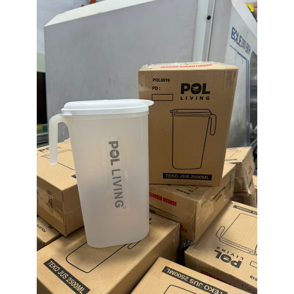 Water Jug Botol Kulkas 2500ml | Botol Minum Botol Kulkas | Teko Air Plastik - 2500ml