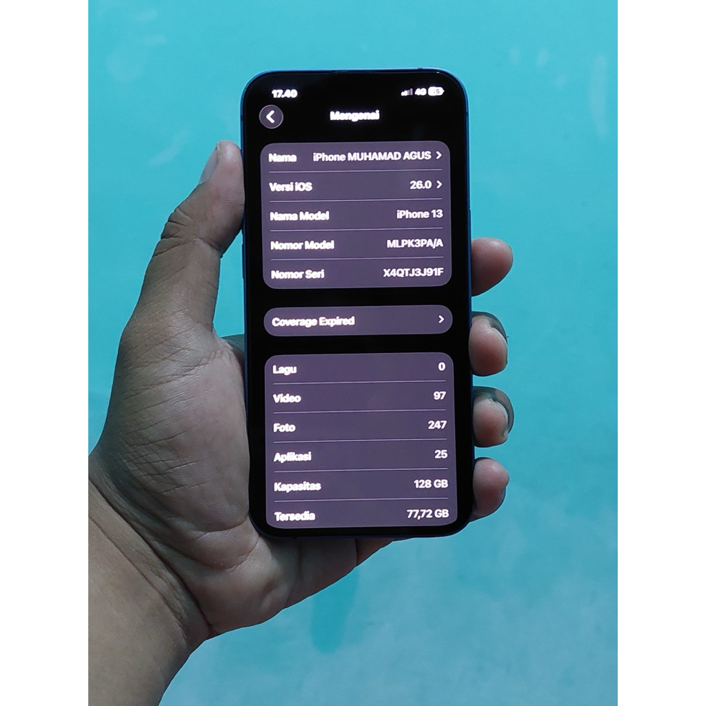 Iphone 13 second ibox