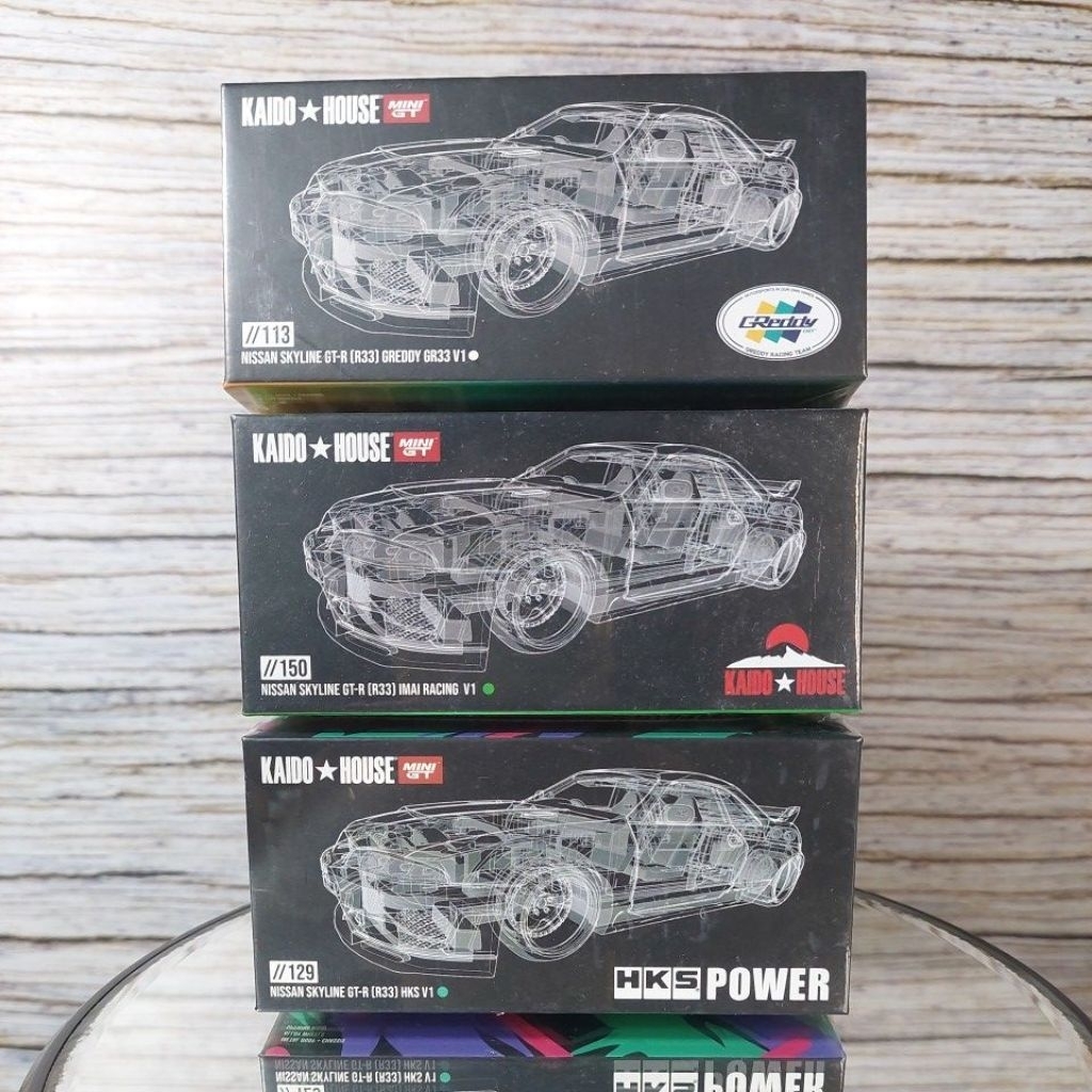 Mini GT Kaido House Nissan Skyline GT R33