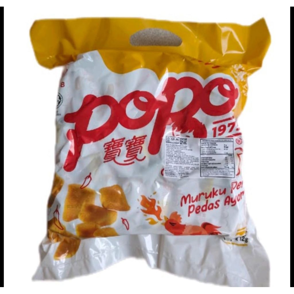 

Popo Muruku Snack Snek Ikan Pedas Rasa Ayam Party Pack 24s