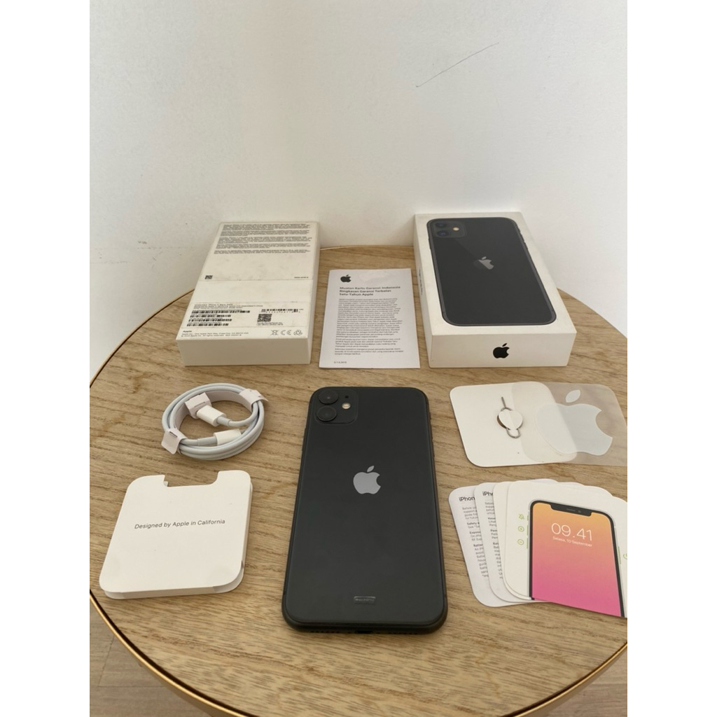 Second iBox iPhone 11 128GB Black Fullset