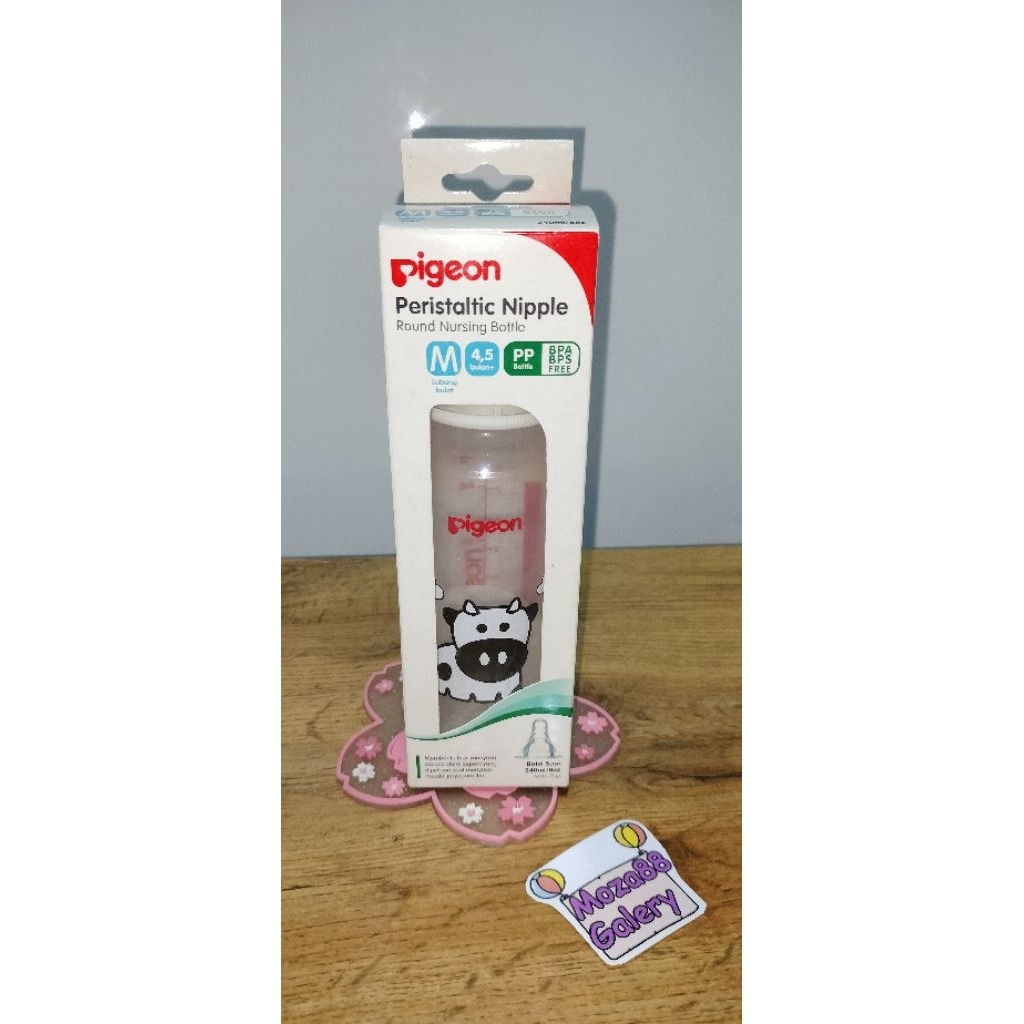 PIGEON Botol Susu 240ml PP Dot Peristaltic