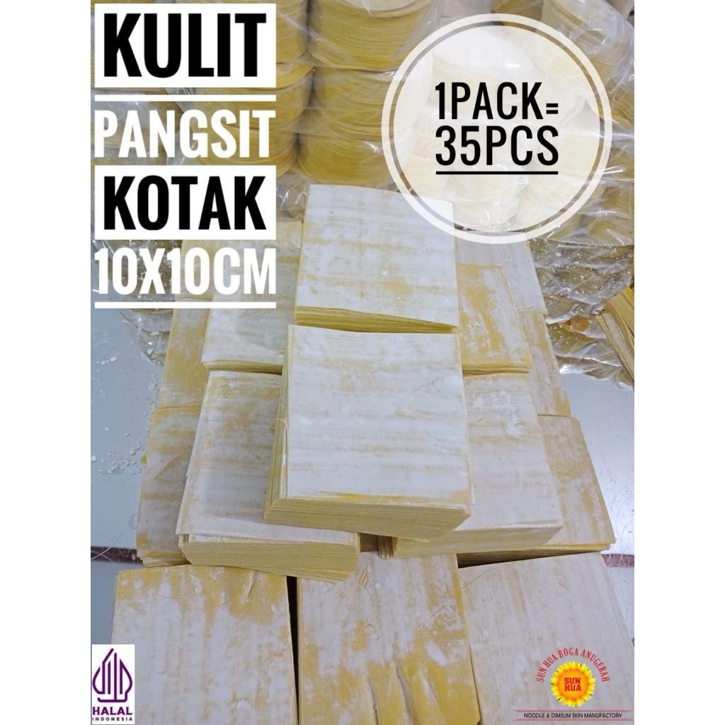 

KULIT PANGSIT GORENG/ KULIT PANGSIT REBUS PER 1KG