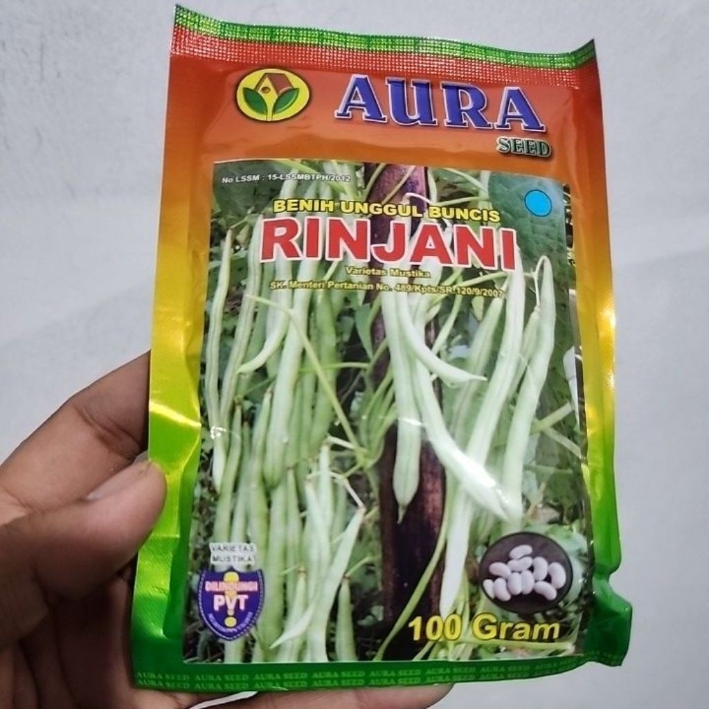 

Buncis Rinjani 100gr. Benih Unggul AURA