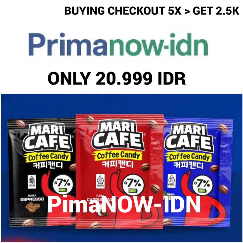

Maricafe Permen Kopi 1 Renteng Isi 10 – Promo 8.8 SALE!