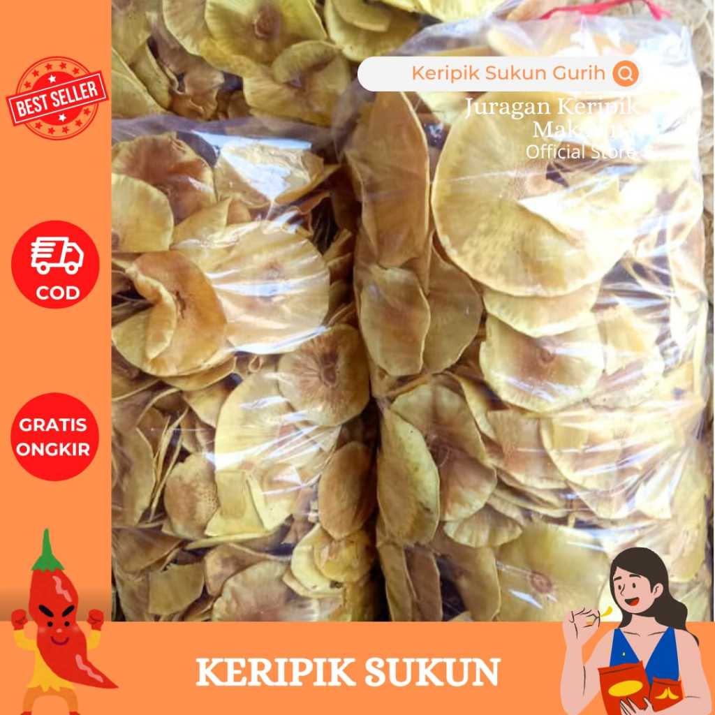 

Keripik Sukun Gurih 250 Gram