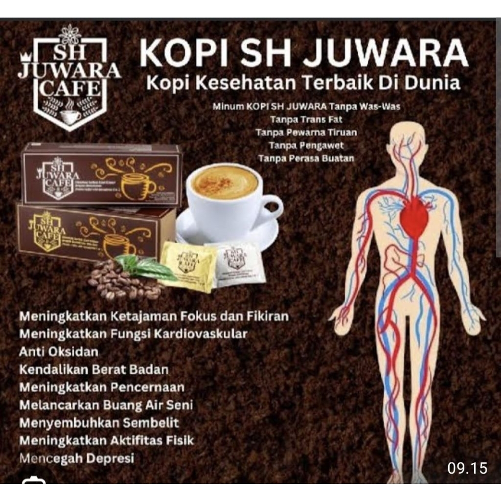 Kopi Jawara 3 in 1 Jawara Original Terjamin Begaransi