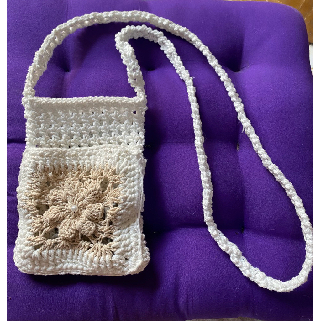 Tas Hp Rajut Tali Rami