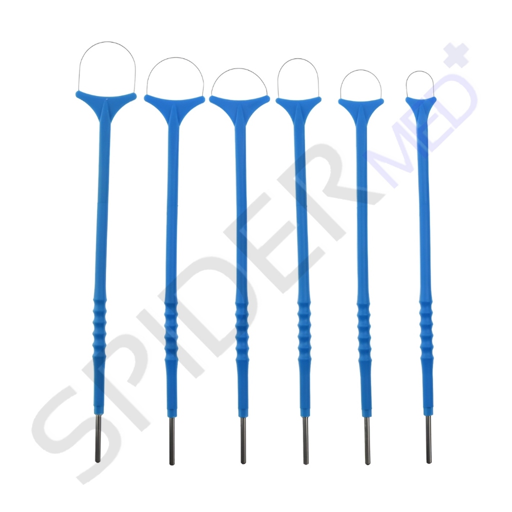 Electroda Tungsten Loop Electrosurgical Electrodes Cauter Bedah Obygn LLETZ LEEP