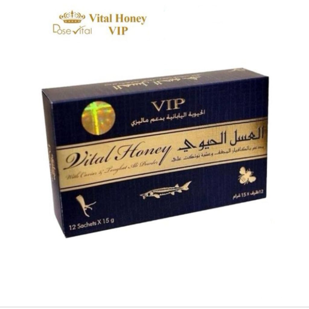 

Madu Vital Honey Original 1Box 12 Sachet