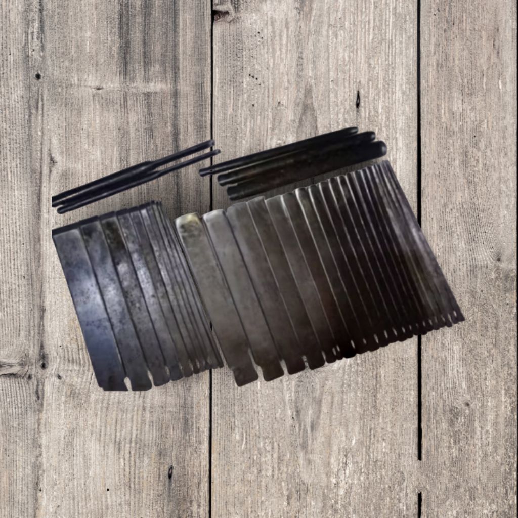 pahat ukir kayu 1 set lengkap  isi 35 pcs