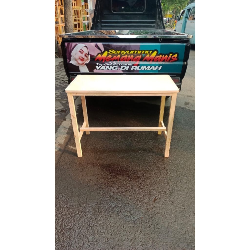 meja makan 80x40x75cm
