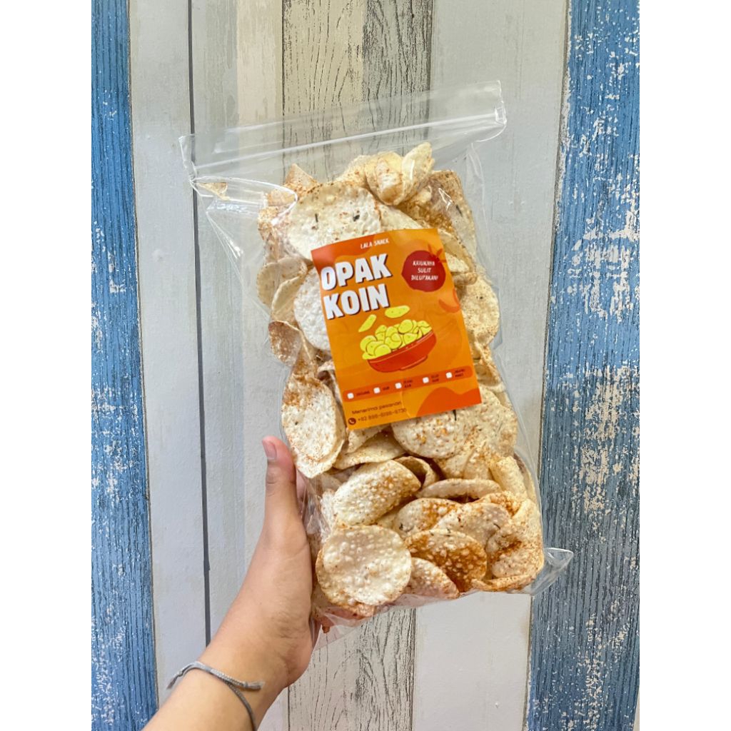 Opak Koin Rasa Pedas Asin