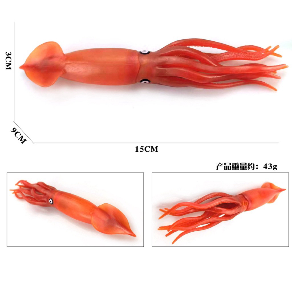 Doradoray_ Binatang Laut Karet - Sea Animal Figure - Mainan Ikan Laut - Hiu Paus - Paus Pembunuh -