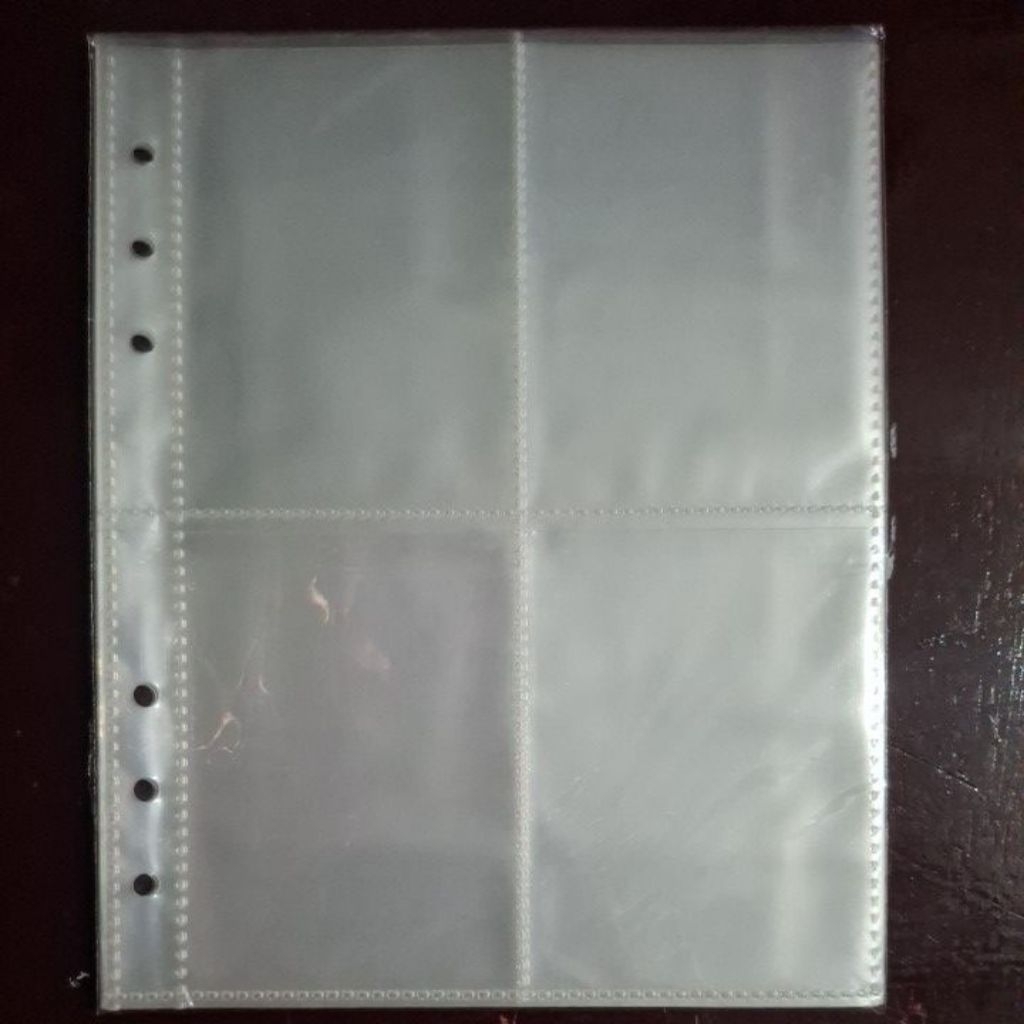 

sleeve binder a5 4p double side preloved (per 10 pcs)