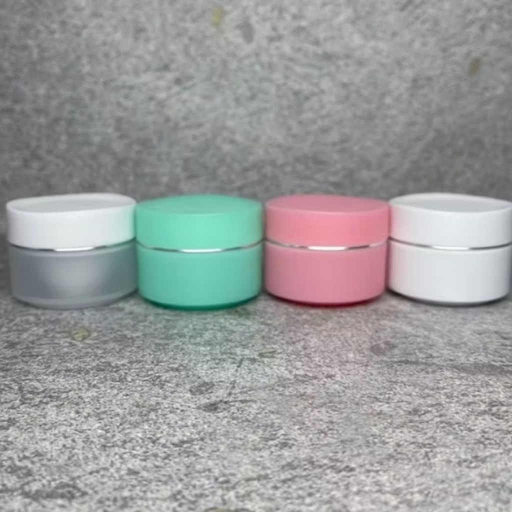 Pot Cream Bunga Acrylic 15gr Tebal