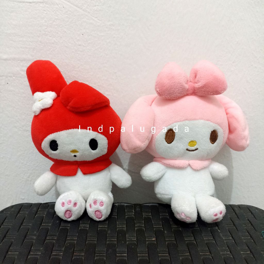 Ganci Melody Merah/Ganci Melody Pink/Ganci Dompet Melody/Ganci Karakter Melody/Gantungan Kunci Melod