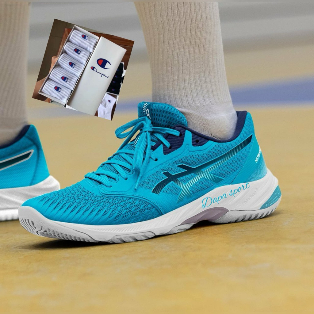 SEPATU VOLLY NETBURNER BALISTIK PRIA DAN WANITA TERLARIS PROMO SEPATU VOLLY GRADE ORI BERDECIT