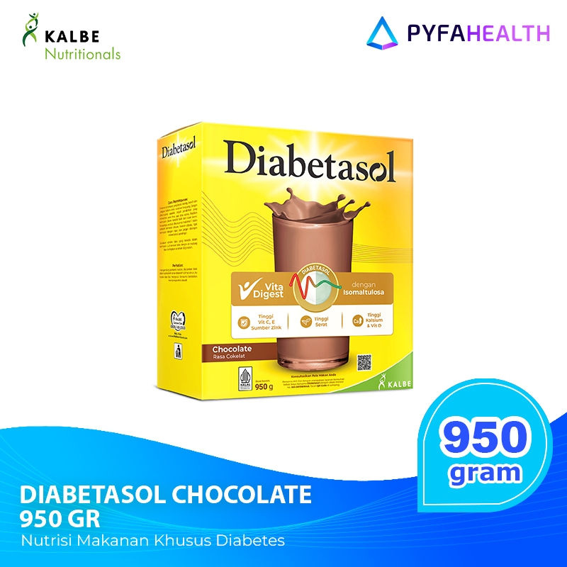 

Diabetasol Vita Digest Chocolate Nutirisi Makanan Khusus Diabetes - 950 gr