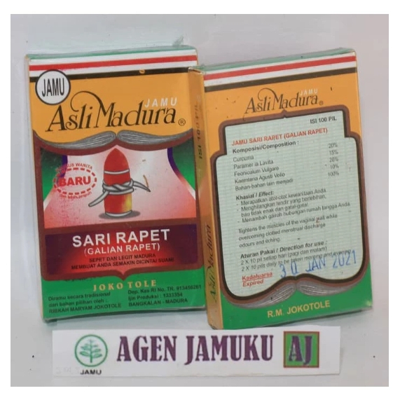 

Jamu Sari Rapet Joko Tole Asli Madura Pil