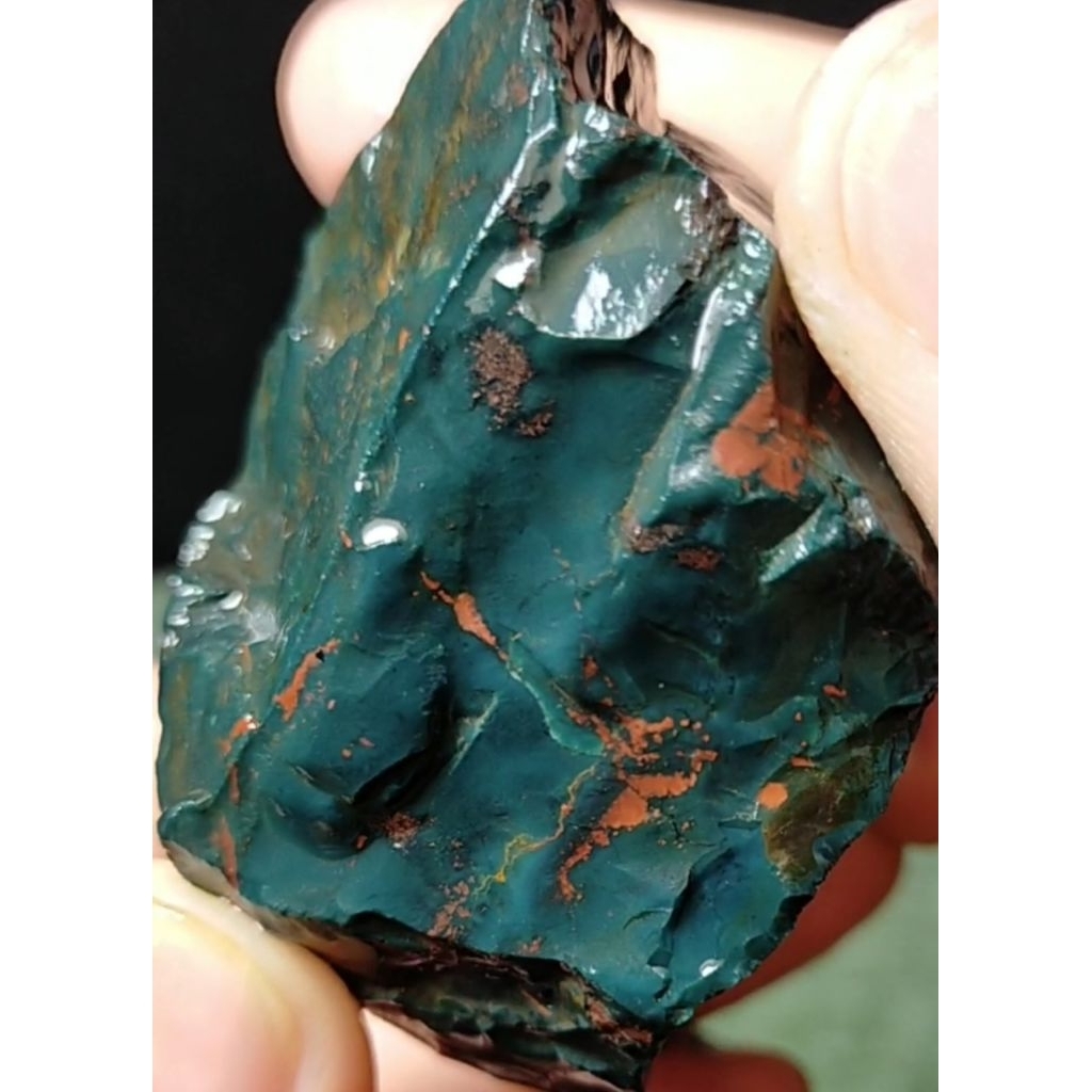 Batu Nogosui Klasik - Bercak Darah - JUMBO - Natural  Keras Bodyglass Murah