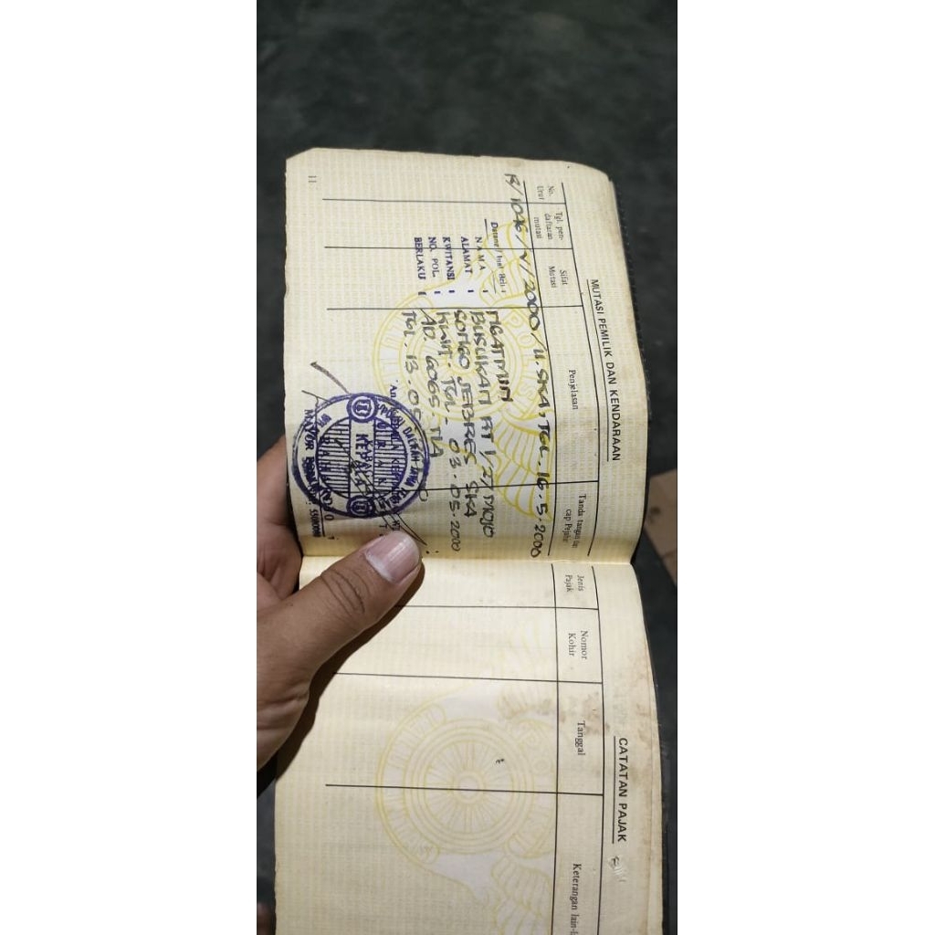 bajaj chetak nopol AD data aktif