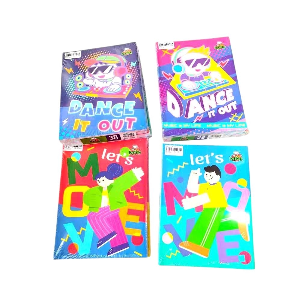 

1 Pack isi 10 Buku Tulis Dodo 38 Lembar Kwarto Pendek A5
