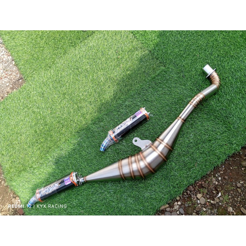 knalpot racing Original KYX RACING pnp Yamaha fizr