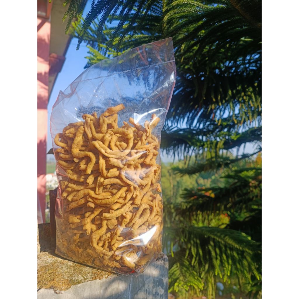 

kripik usus ayam Krispy premium 1000g/1 kg