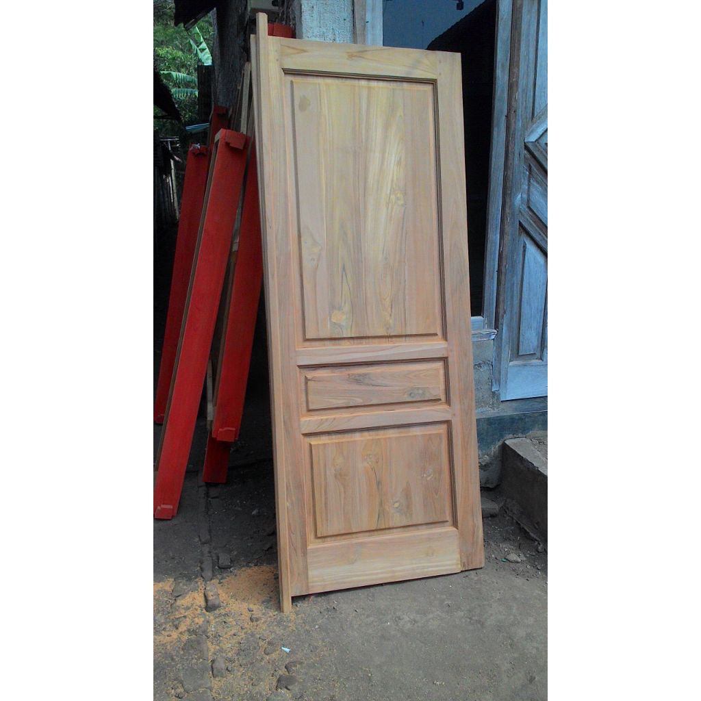 pintu kayu jati kusen jati