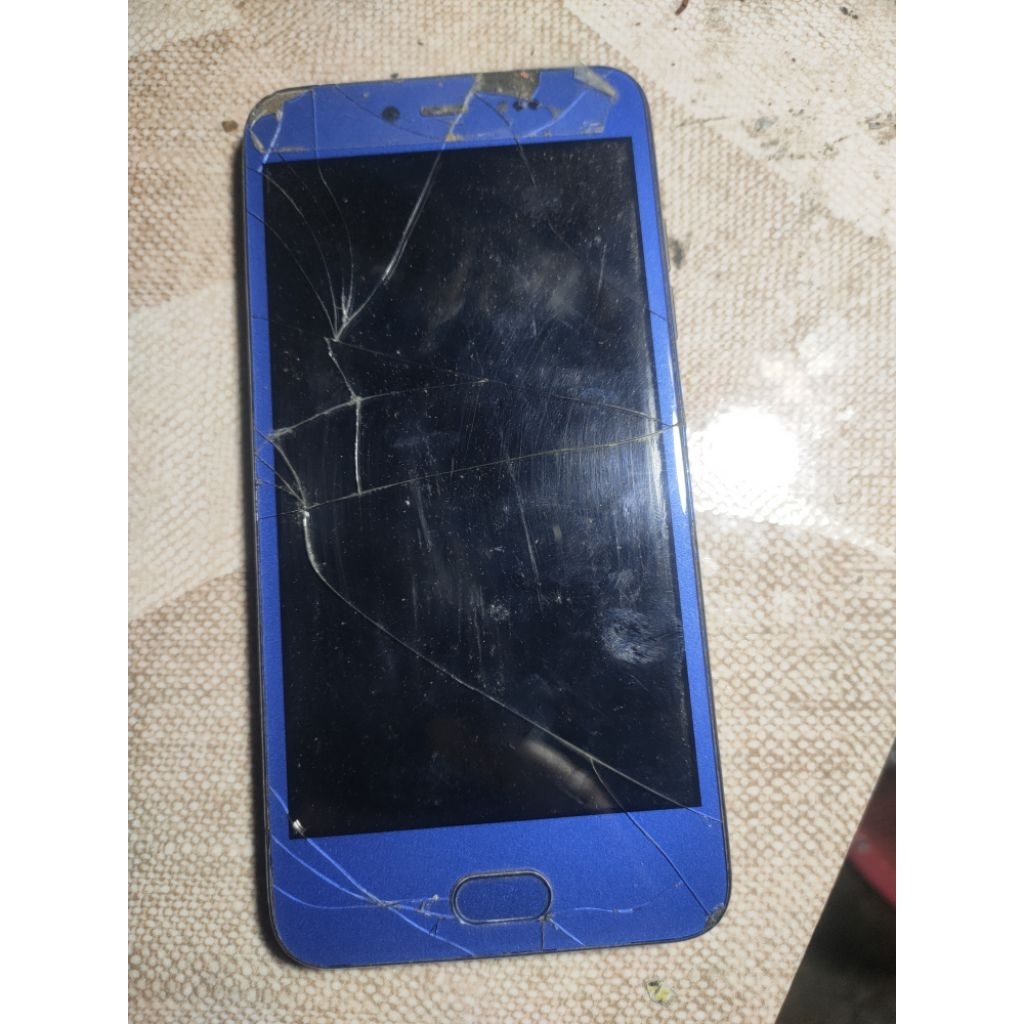 lcd Evercoss u50a minus tc retak sentuh normal lcd aman bonus kesing