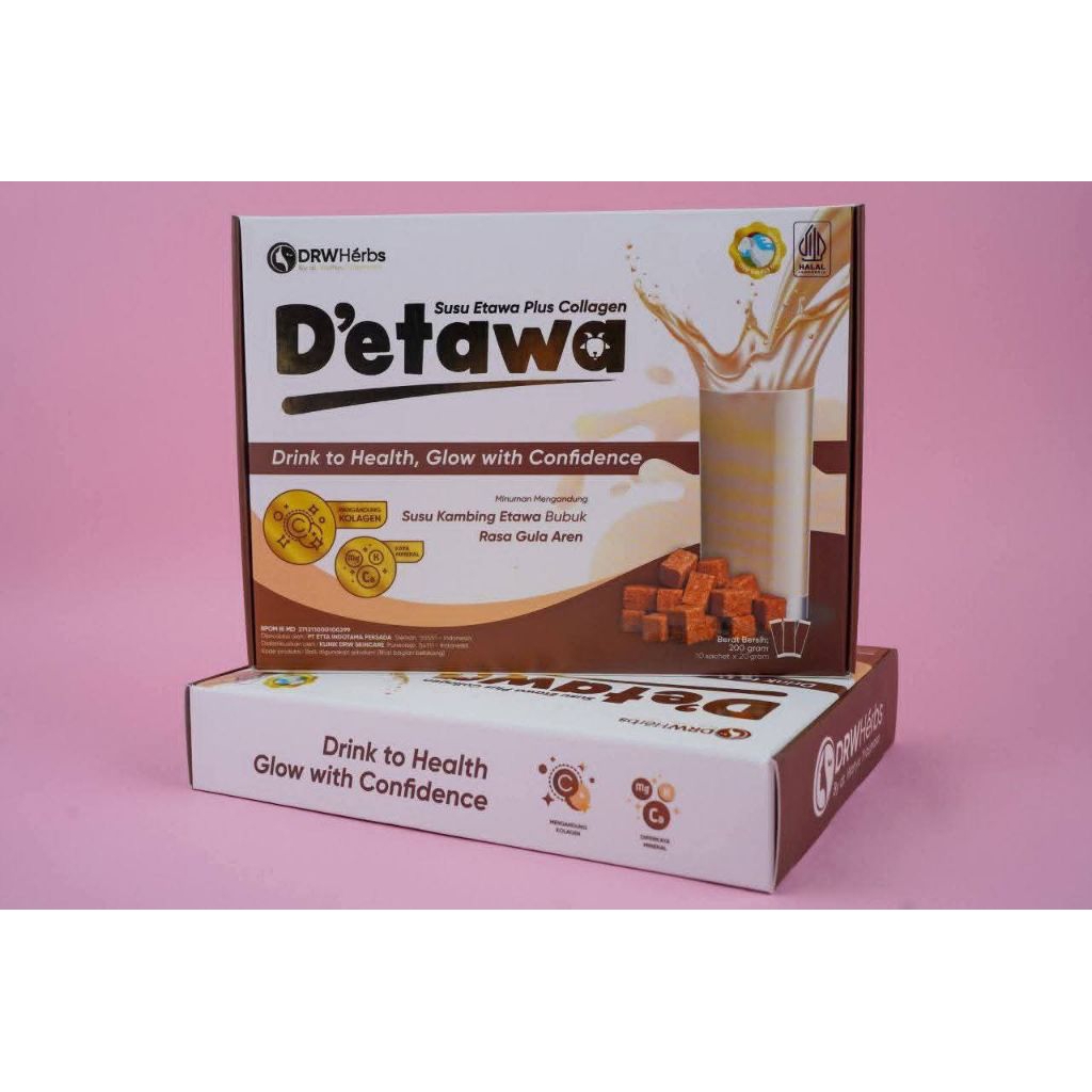 

Detawa Susu Etawa Plus Collagen Drwskincare || Rasa Brown Sugar