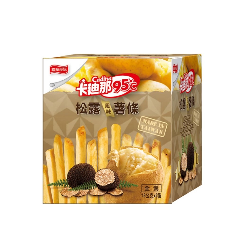 

Cadina Potato Halal Taiwan (Original, Cheese, Truffle, Seaweed, Sweet)